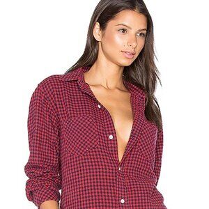 Current/Elliott The Two Pocket Prep School Button Up - 0 (XS)